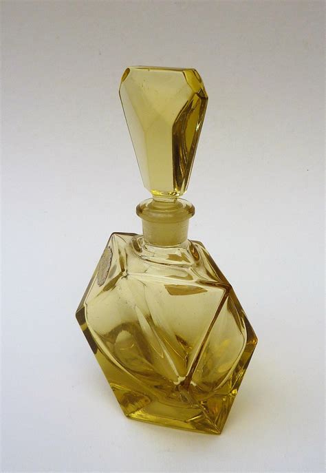 yellow bottle perfume